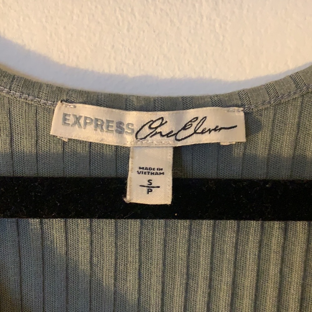 Express One Eleven Ribbed Tank Top! Small - Picture 3 of 6